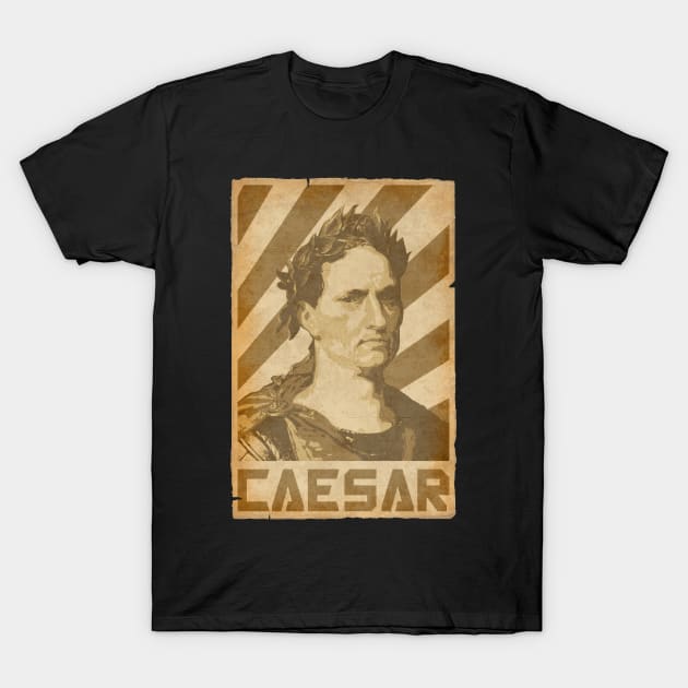 Julius Caesar Retro Propaganda T-Shirt by Nerd_art